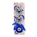 Evil Eye 2 Tier Owl Wall Hanging – Handmade Home Decor