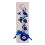 Blue Three-Turtle Evil Eye Hanging for Car, Door, or Office