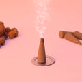 Incense Cone (French Rose) Puja Store Online Pooja Items Online Puja Samagri Pooja Store near me www.satvikstore.in