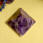 Natural Amethyst Pyramid Reiki Healing and Crystal Healing Stone