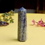 Lapis Lazuli Healing Massager Stick, Jumbo Wand for Reiki Healing