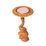 Multicolor Elephant Diya Metal Table Dia Laxmi Candle Tea Light Holder (Pack of 2)