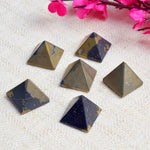 Natural Pyrite Pyramid Reiki Healing and Crystal Healing Stone