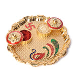 Exquisite Kumkum Holder Adorned with Tradition