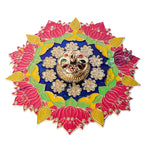 Flower Design Traditional Kumkum Holder