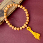 10mm 27 Bead White Chandan Mani Mala