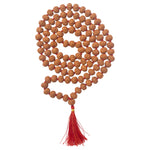 Semi Pathriya Rudraksha Mala 10-11mm
