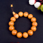 Scented 16 mm White Chandan Bracelet