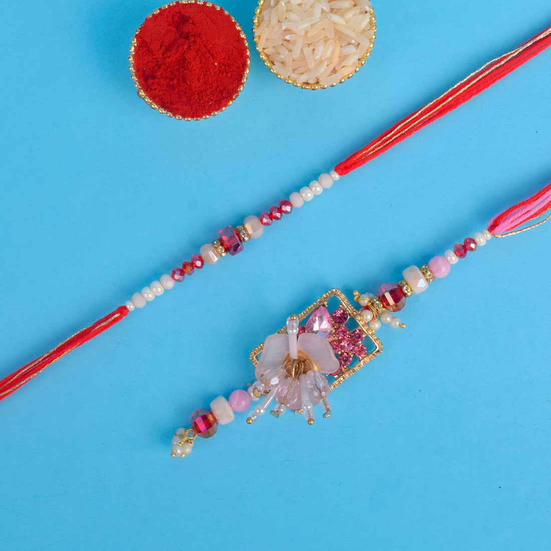 Sacred Bond Couple Rakhi