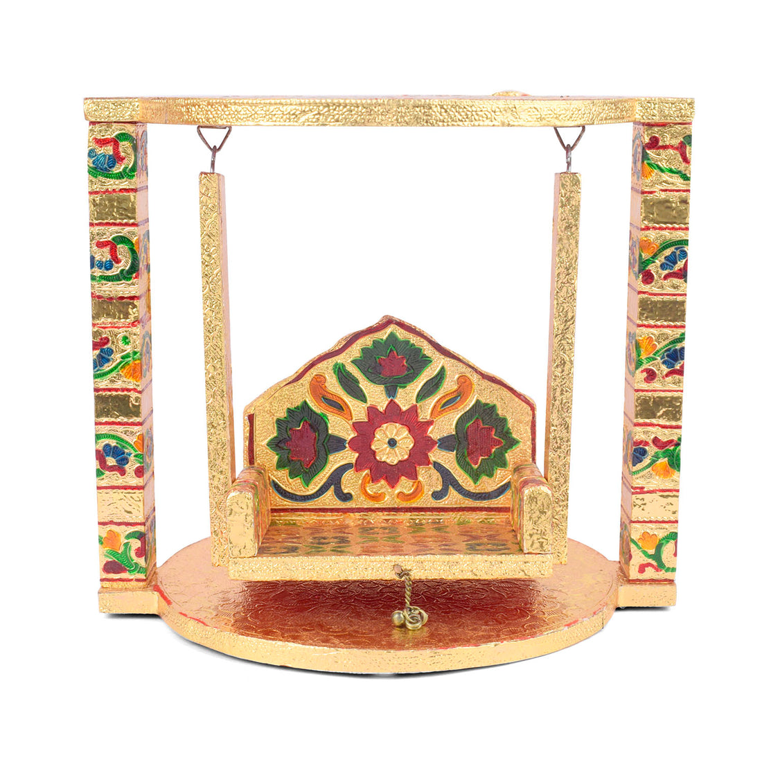 Stunning Meenakari Laddu Gopal Jhula