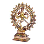11.6 Inch Divine and Graceful Natraj Brass Idol