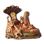 6.1 Inch Sacred Brass Vishnu Laxmi Statue