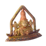 3.3 Inch Brass Beautifully Crafted Venkateshvara Idol