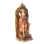 8.4 Inch Elegant Brass Hanuman Idol in Standing Pose