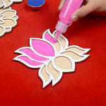 6-Inch Reusable Rangoli Stencils for DIY Decor: Perfect for Navratri and Pongal