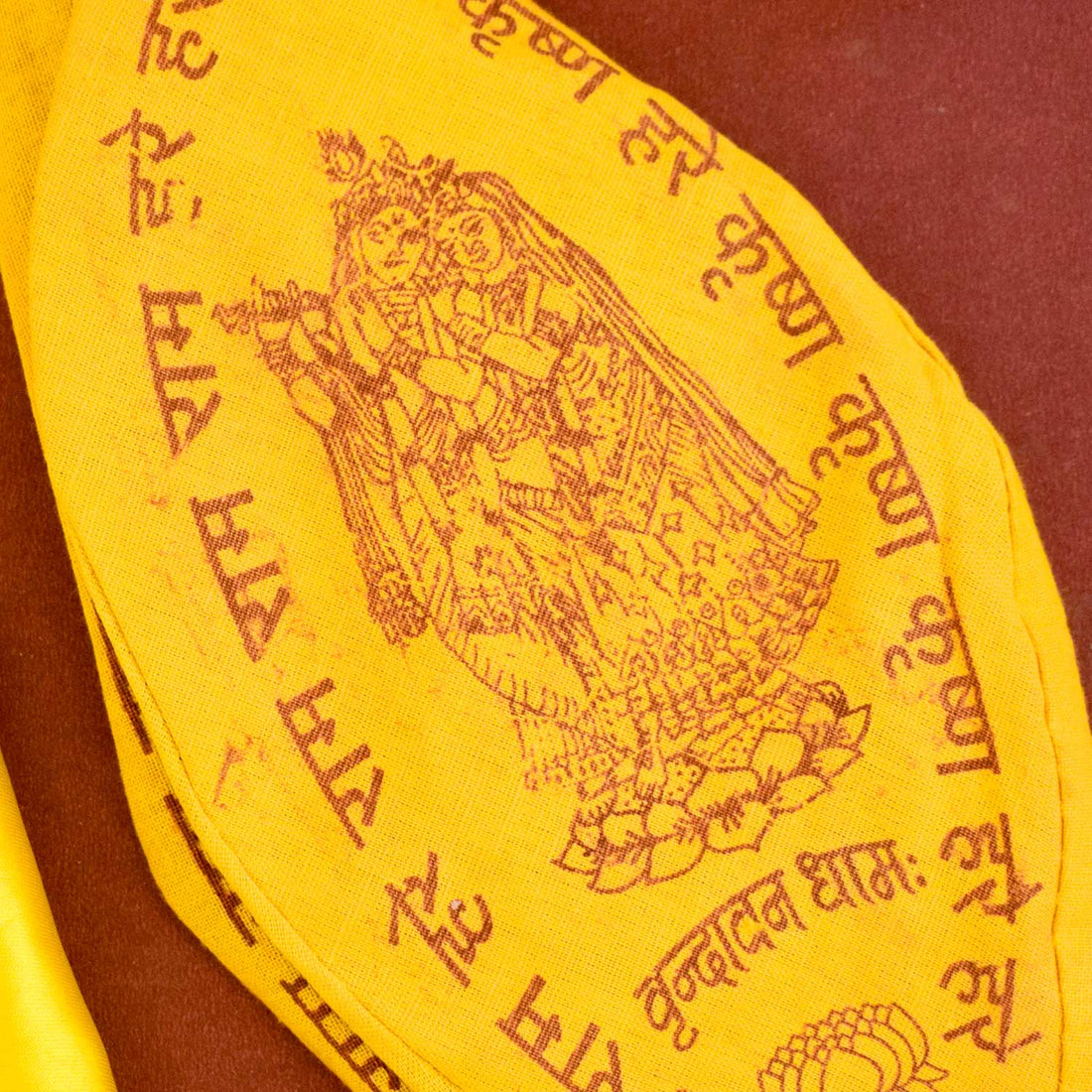 100% Cotton Hare Ram Hare Krishna Printed Jap Mala Jholi Bag (Assorted)