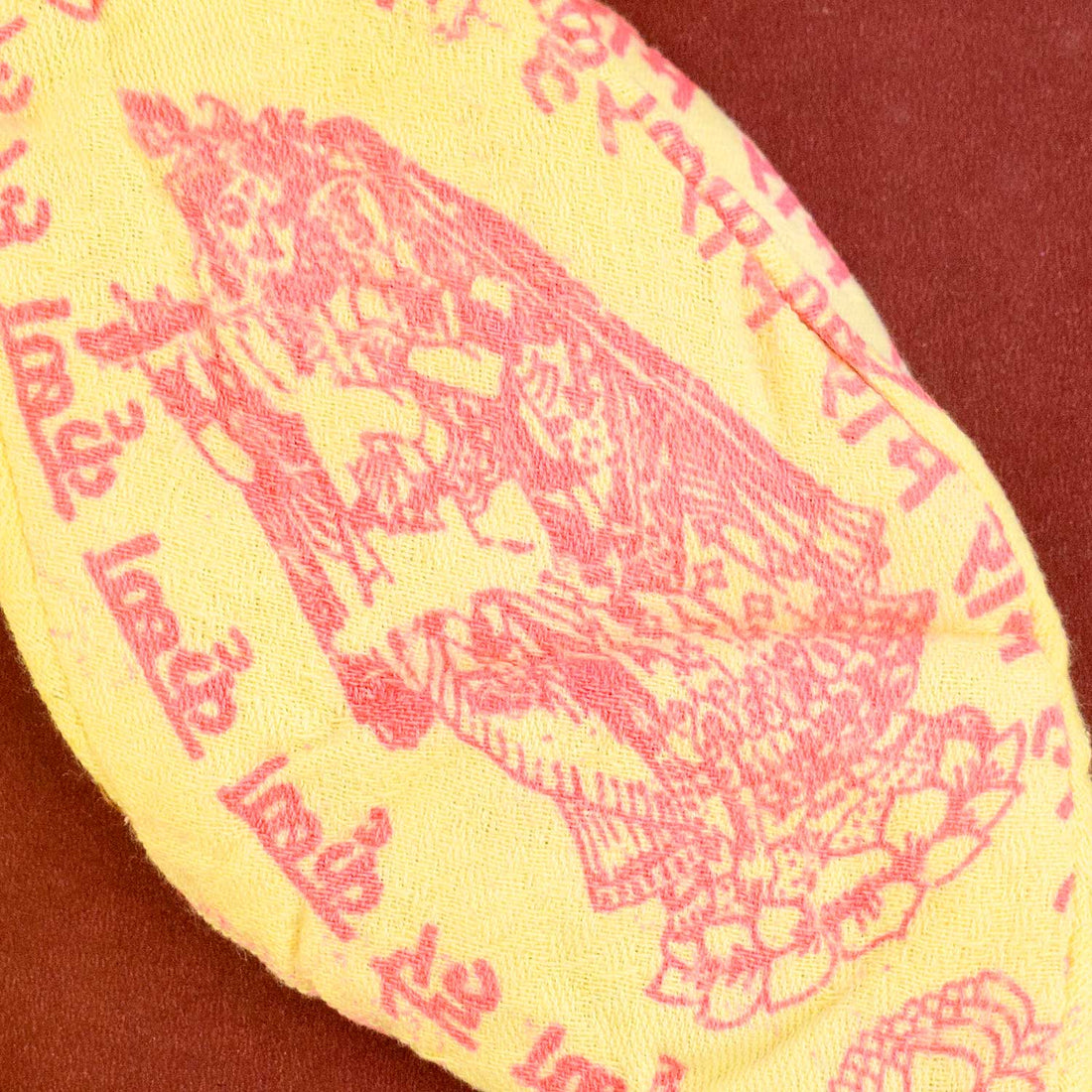 100% Cotton Hare Ram Hare Krishna Printed Jap Mala Jholi Bag (Assorted)