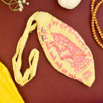 100% Cotton Hare Ram Hare Krishna Printed Jap Mala Jholi Bag (Assorted)