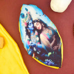 100% Cotton Radha Krishna Photo Jap Mala Bag  (Assorted)
