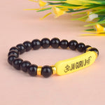 Jai Guru Ji Round Pearl Bracelet, Handmade Bracelets for Men and Women