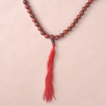 Certified 12mm 100% Original Authentic Pure Red Sandalwood Jap Mala (Andhra Pradesh)