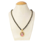 Jai Guruji Swaroop Mala – Black Beads