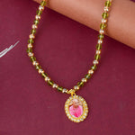Jai Guruji Swaroop Mala – Golden & Coloured Beads (Assorted)