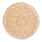 Auspicious Banana Stem Fiber Asan for Sacred Statues in the Mandir (10 Inch)