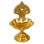5 – 5.5 Inch Vishnu Stand Brass Diya with Stand