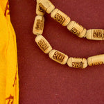100% Pure Tulsi Kanthi Wooden Mala Engraved with Ram Name
