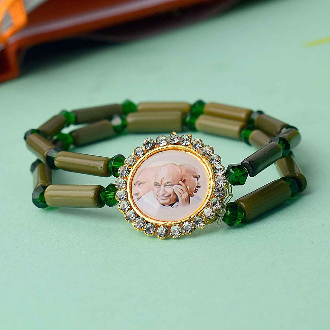 Vibrant Long Beads – Guruji Swaroop Bracelet (Assorted)