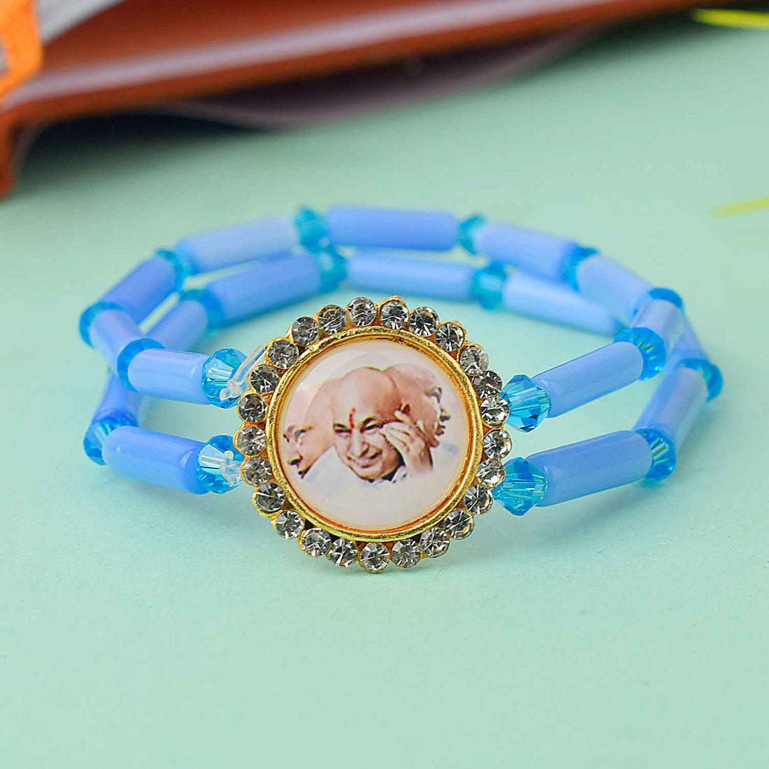 Vibrant Long Beads – Guruji Swaroop Bracelet (Assorted)