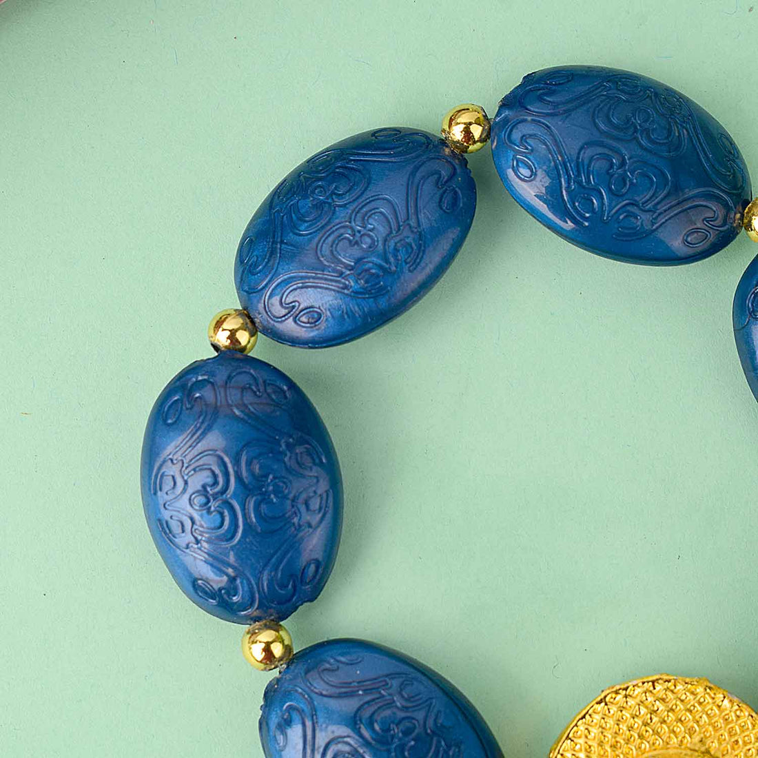Chunky Oval Shaped Beads (Assorted) – Guruji Swaroop Bracelet