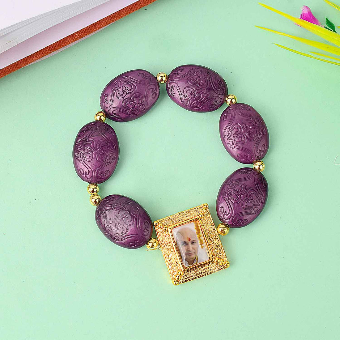 Chunky Oval Shaped Beads (Assorted) – Guruji Swaroop Bracelet