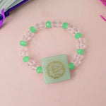Elegant Clear & Coloured Beads (Assorted) – Guruji Swaroop Bracelet