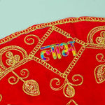 Round Shape Aasan 12x12 Inch (Small) Pack of 4