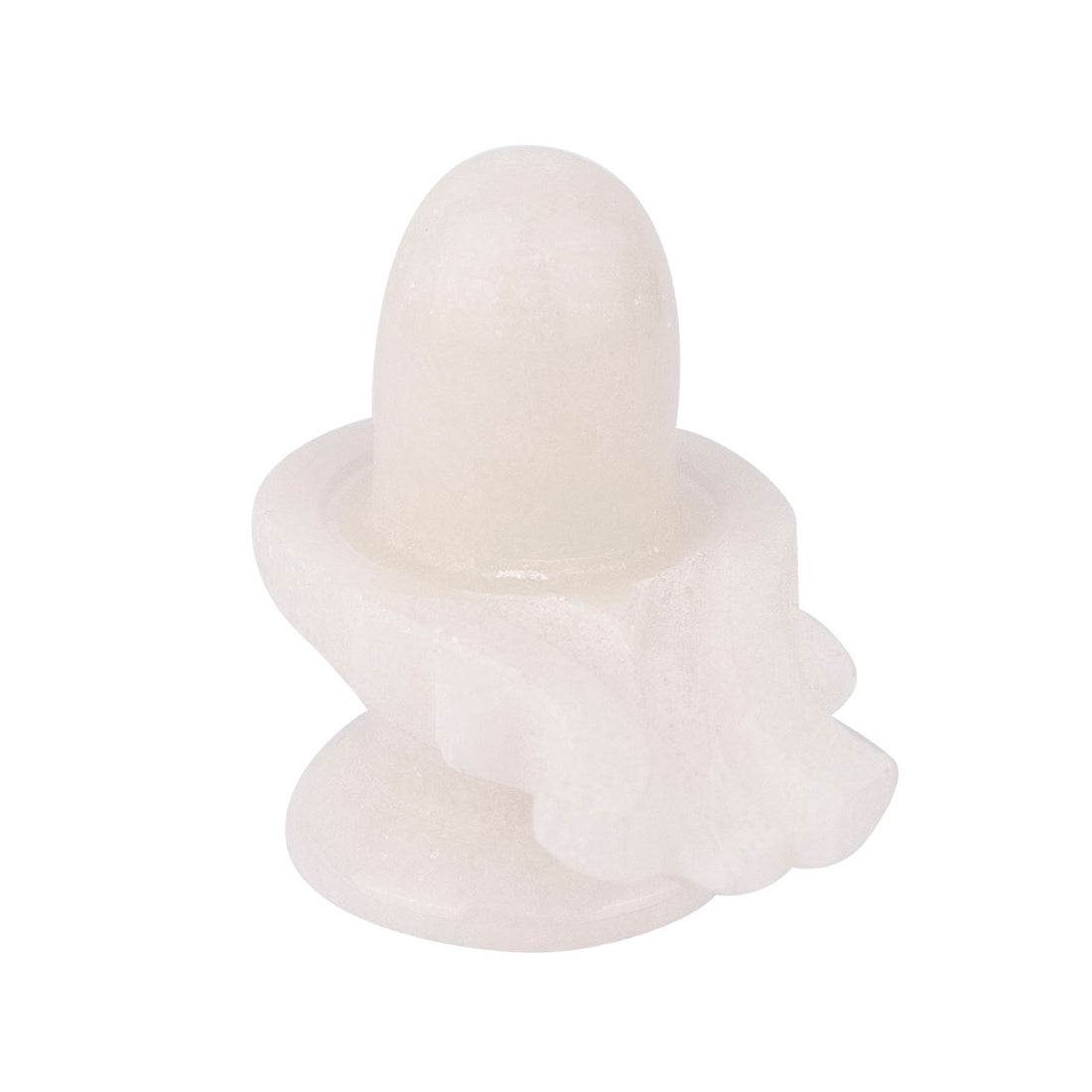 White Marble Shivling (Small)