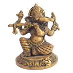 3.1 Inch Divine Ganesha with Flute Statue