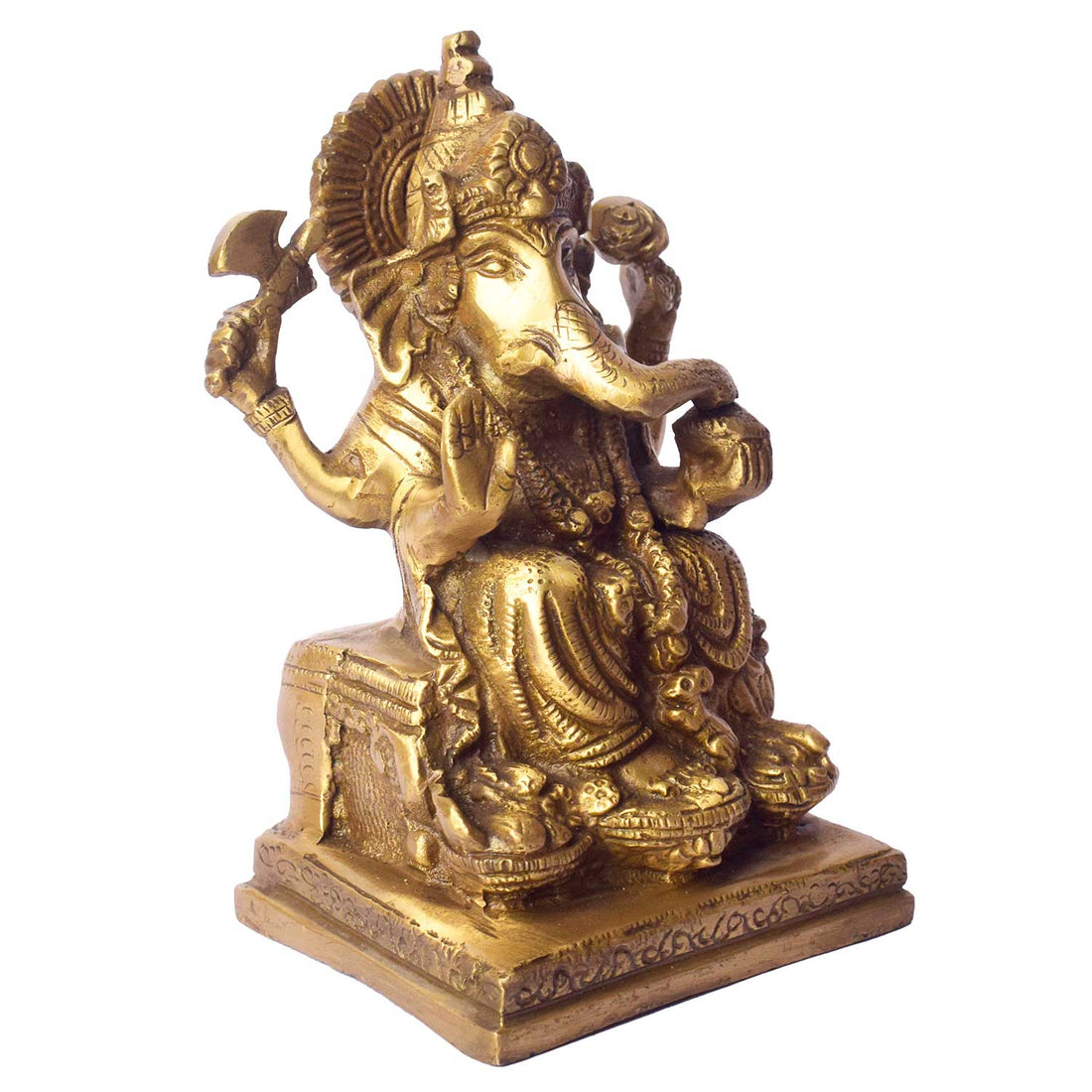 6 Inch Sacred Ganesha Idol - The God of Wisdom and Success