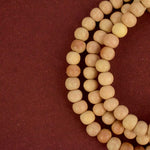 Regular White Sandalwood/Chandan Scented Jap Mala