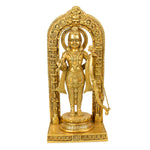 11.8 Inch Pure Brass Ayodhya Ram Lalla Idol - Divine Statue