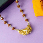 1 Mukhi Rudraksha Mala With Silver Capping Certified & Authentic