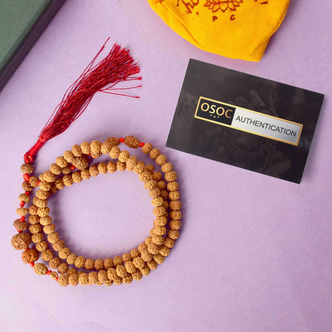 1 to 14 Mukhi Siddh Rudraksha Mala Certified & Authentic