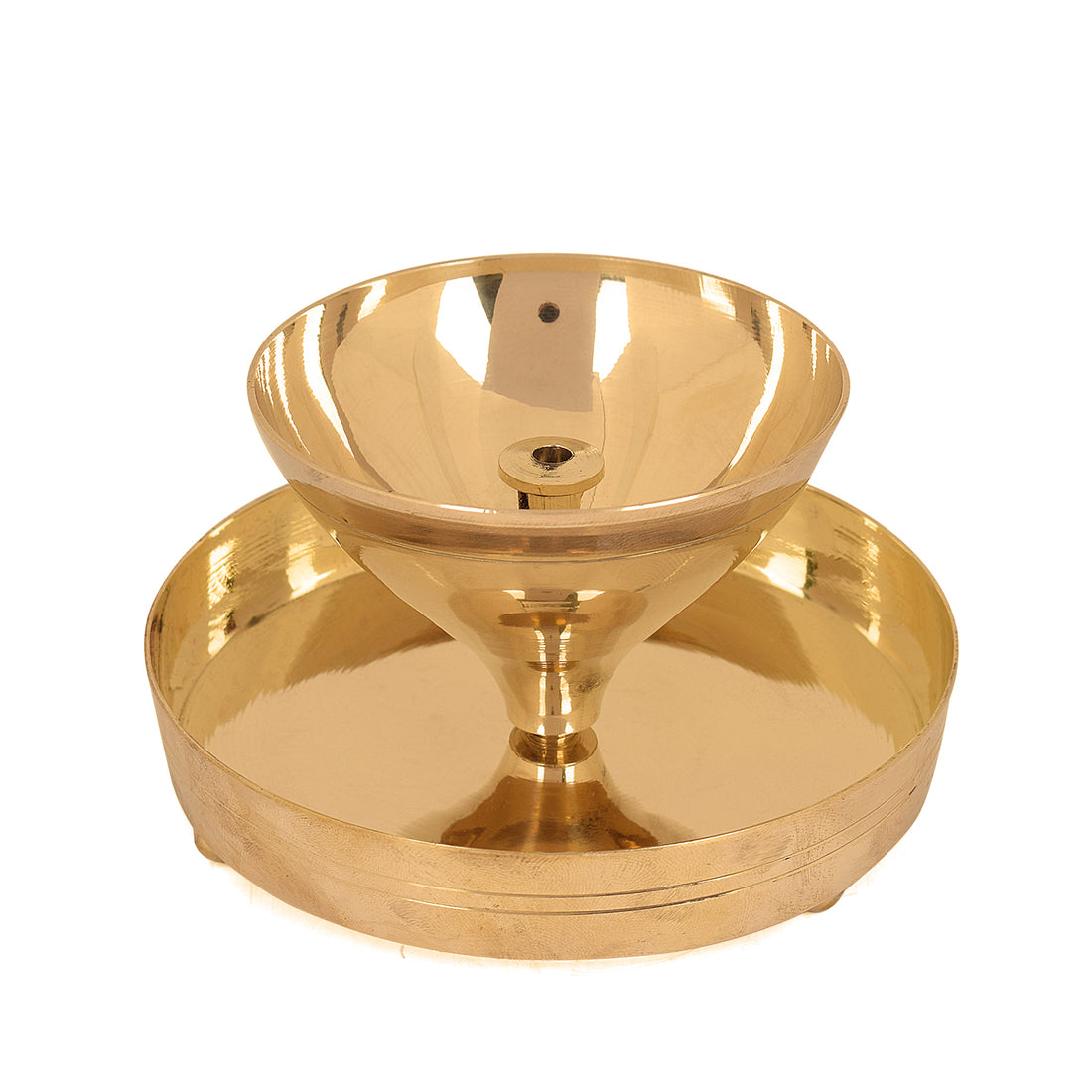 Pure Brass Kanchdeep Akhand Chimney Diya