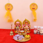 Net Fabric Shubh Labh Side Door Wall Hangings