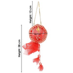 Net Fabric Shubh Labh Side Door Wall Hangings