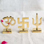 Sacred Trishul Car Dashboard Idol