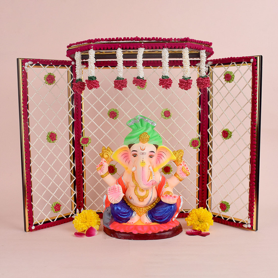 Beautiful Decorative Phool Bangla - Large (15 INCH)