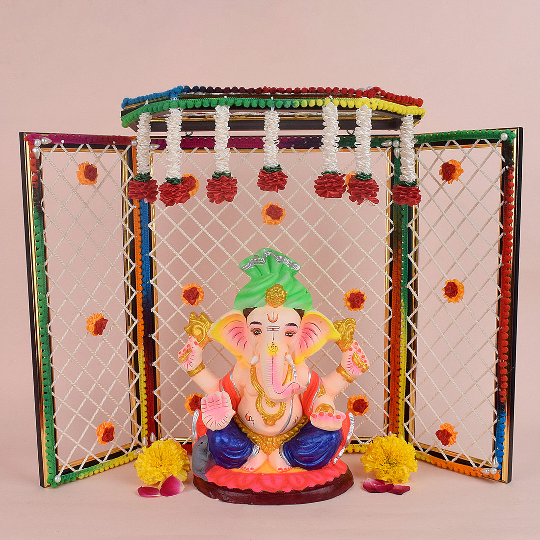 Beautiful Decorative Phool Bangla - Large (15 INCH)