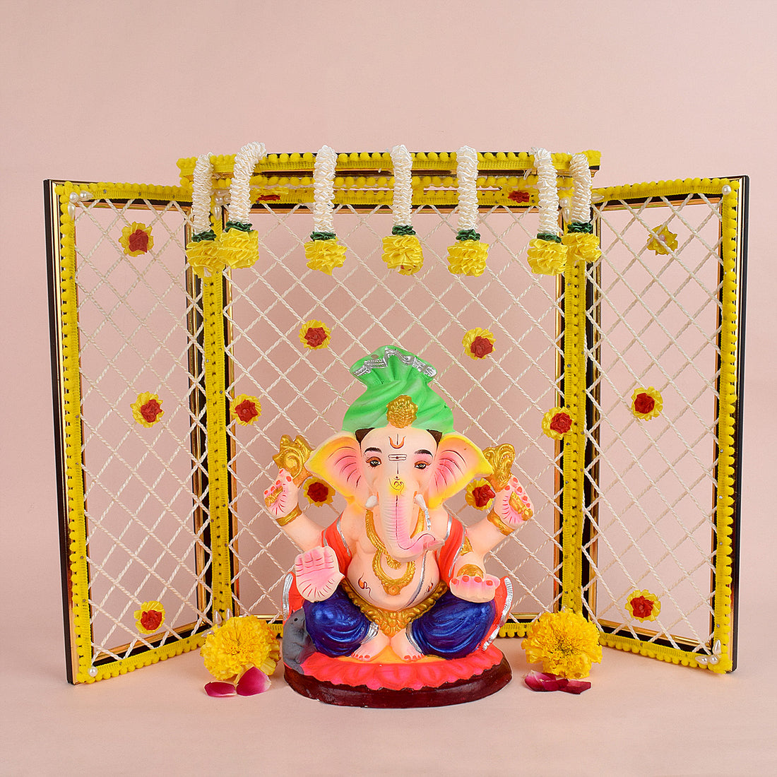 15 Inch Magnificent Phool Bangla (Yellow) - Large